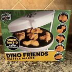 Dinosaur Mini Waffle Maker Novelty Pancake 5 Shaped Dinos Non-Stick Waffler Iron