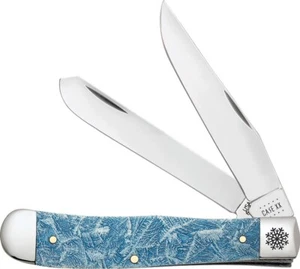 Case XX Trapper Knife, Christmas Ice Bone (CA-10597) - Picture 1 of 1