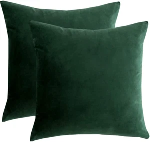 Velvet Decorative Throw Pillow Covers Cushion Cover Pillow Case for Sofa Couch B - Picture 1 of 12