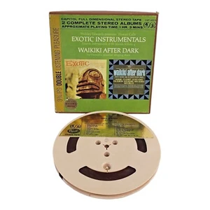 Webley Edwards ‘Hawaii Calls- Exotic Instrumentals’ Reel To Reel Tape - Picture 1 of 6