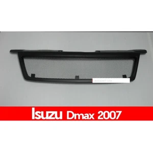 Lightweight Mesh Black Front Grille Fit Isuzu Dmax D-Max 2007 - Picture 1 of 2