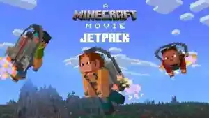 Minecraft Film Jetpack DLC im Spiel Promo Artikel - Bedrock erforderlich - Bild 1 von 2