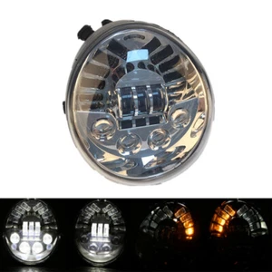 LED Headlight With Daytime Running Light Headlight For V Rod VRSCF VRSC V-Rod - Picture 1 of 12