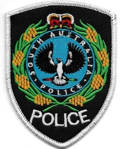 AUSTRALIEN - SOUTH AUSTRALIA Polizei Abzeichen Police Patch - neue Art 10 cm - Bild 1 von 1