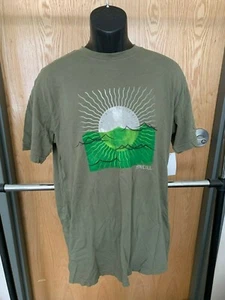 New O'Neill "SUNRISE" Men's Medium Summer Green $22 T-Shirt - Picture 1 of 2