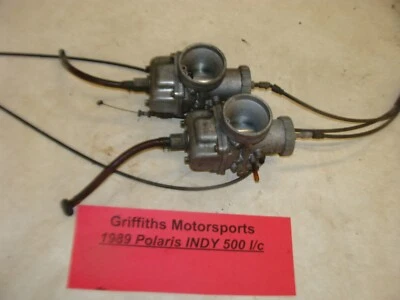1989 POLARIS INDY lc 500 oem mikuni carbs carburetors choke cable - Image 1 of 4