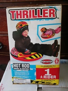 Sportsstuff Innertube Schlitten - 28" Thriller Hood Rod Schneeschlitten aufblasbar - Bild 1 von 2
