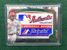 RYAN HOWARD 2022 TOPPS MUSEUM COLLECTION LAUNDRY TAG RELIC CARD 1/1 PHILLIES