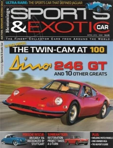 HEMMINGS SPORTS & EXOTIC CAR 2012 APR - DINO 246 GT, SCHWEISSEN, TR3 KÄUFERRATGEBER - Bild 1 von 1