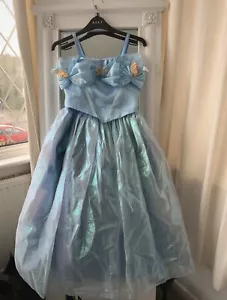 Disney Cinderella Live Action Movie Ltd Edition Luxury Fancy Dress Age 9-10 New - Picture 1 of 6