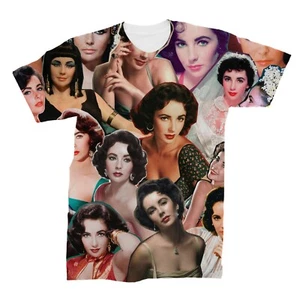 Maglietta Elizabeth Taylor Photo Collage  - Foto 1 di 2