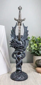 Espada de 12 pulgadas de alto con dibujo celta abridor de cartas escultórico decoración de oficina - Imagen 1 de 7
