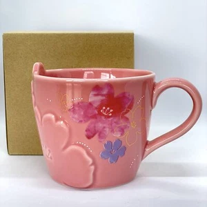 Starbucks Japan SAKURA 2024 Mug Flower Emboss 355ml - Picture 1 of 8