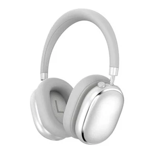  NC95 Hybrid Active Noise Cancelling Headphones, Over Ear Headphones Silver - Picture 1 of 7