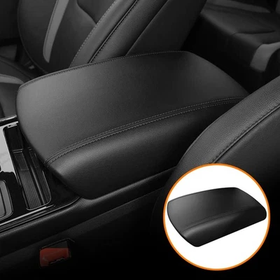 FOR Ford Edge 2015-2020 Leather Center Console Lid Arm Rest Cover Trim Black.... - Image 1 of 4
