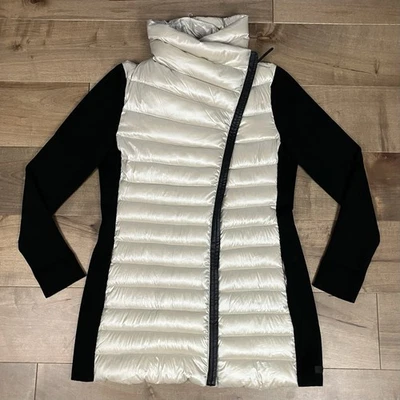 Calvin Klein Performance Women’s Size XL Down Puffer Jacket Pearl White & Black - Image 1 of 4