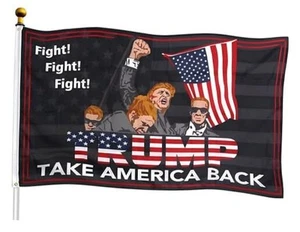 Bandera Trump 3x5 pies Donald Trump Banderas de jardín Take America Back Banner para - Imagen 1 de 8