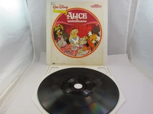 Walt Disney's Alice in Wonderland RCA SelectaVision CED VideoDisc 1983 Movie G-R - Picture 1 of 6