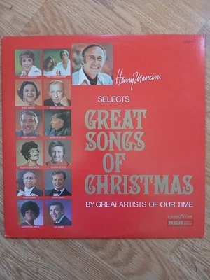 Henry Mancini Selects Great Songs Of Christmas 1975 Vinyl Album LP Goodyear NM - Image 1 of 4