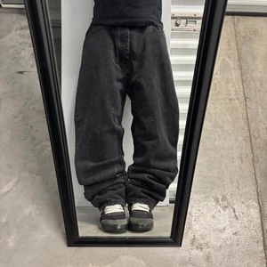 Vintage Y2K/2000s Baggy Grunge Black Skater Denim Jeans! 36x32 - Picture 1 of 8