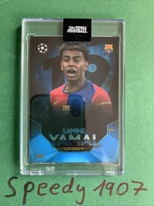 Topps Total Football Champions League 24/25 Legacy Blue #726 Lamine Yamal #3/50 - Bild 1 von 3
