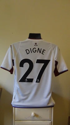 Aston Villa Away Football Shirt Jersey 2021-2022 DIGNE 27 Medium - Image 1 of 4