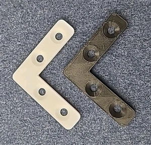 4PCS L Bracket 3" x 2.5" - Hardware - 3d Printed - Available In ANY COLOR! - Picture 1 of 4
