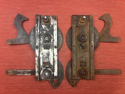 Reguladores de ventana de cuarto trasero Ford Tudor 1937-1947 R/L, cabeza plana Hot Rat Rod Foto 1 de 4