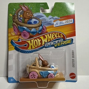2024 Hot Wheels Racer Verse Easter Bunny HKB86 Mattel Diecast Car - Picture 1 of 4