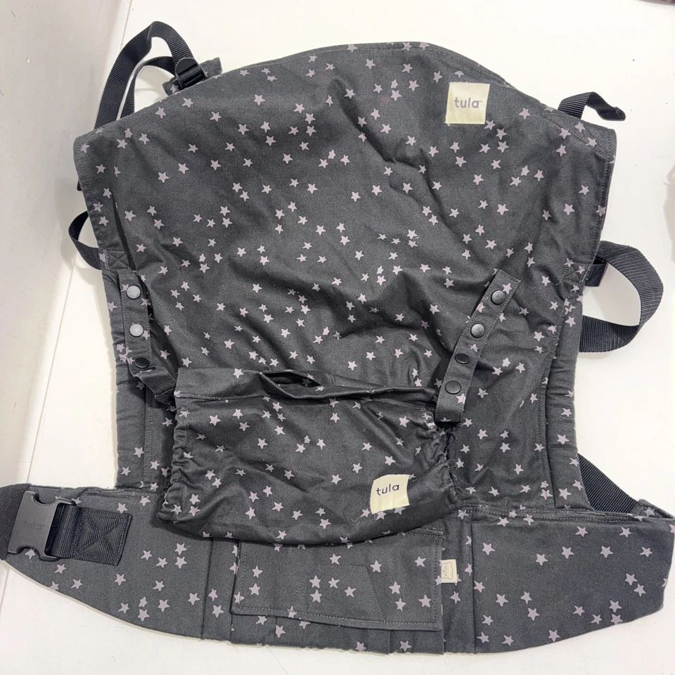 Tula Free-to-Grow Baby Carrier Blossom | Adjustable Infant Toddler Wrap + Hood - Image 1 of 4