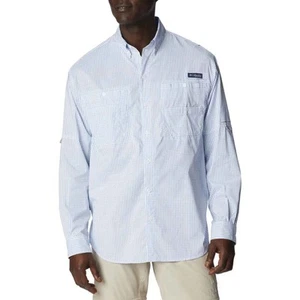 Columbia Camicia da Pesca Uomo PFG Super Tamiami Manica Lunga - XXL - Foto 1 di 15