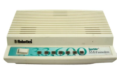 US ROBOTICS Sportster 33.6 Faxmodem 3COM 000839-09 - Image 1 of 4