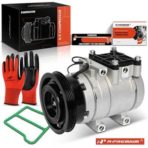 AC A/C Compressor W/ 4-Groove for Hyundai Excel X-3 1994-2000 1.5L G4EK Petrol - Picture 1 of 10