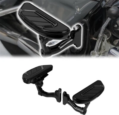 Estriberas de piso de pasajeros traseros para Harley Ultra Limited FLHTK 2014-2023 Foto 1 de 4