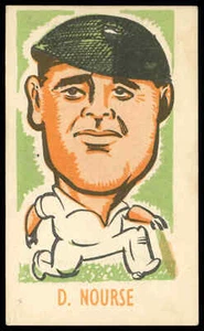 Kiddys - 'Popular Cricketers' (1948) - D. Nourse (Natal) - Picture 1 of 2