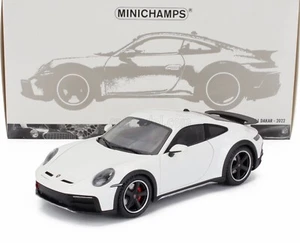 Minichamps 1/18 Porsche 911 992 Dakar Cupé 2022 Blanco 110062070 - Imagen 1 de 8