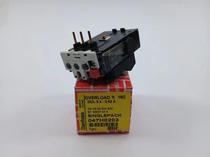 Danfoss 047H0203 Overload Relay TI 16 C DOL 0.4-0.62 A - Picture 1 of 6