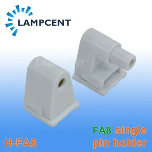4-30 Pairs Single Pin FA8 Socket Holder T8 T10 T12 LED Tombstone Base Holder - Picture 1 of 10