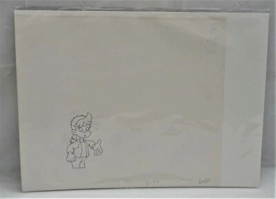 Esboço a lápis de animação série Back to the Future de Jules Brown #102 - Imagem 1 de 3