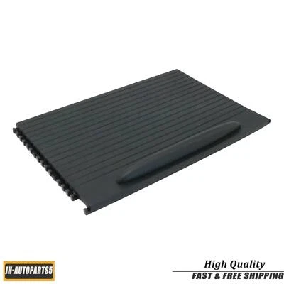 Cubierta persiana enrollable portavasos consola delantera negra para Porsche Cayenne 2003-10 EE. UU. Foto 1 de 4