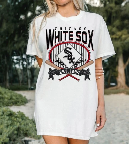 Chicago White Sox vtg style Gift for baseball fans Unisex T Shirt S-3XL Cover