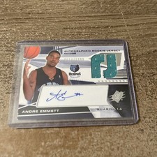 2004-05 SPx Rookie /1999 Andre Emmett AU Auto RC Jersey #119