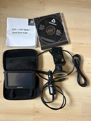 NAVMAN satnav + case, chargers, cd disc and instructions - Image 1 of 2