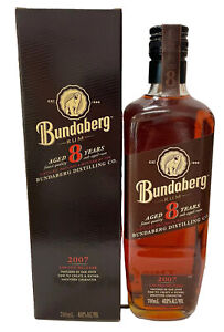 Bundaberg Rum 8 Year Old Rum, 2007 BOXED MINT CONDITION