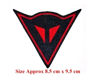 25 pcs Black Dainese Motorcycle ironing patches Embroidered patch Iron sewn on - Picture 1 of 2