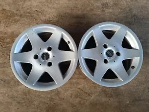 2x original Smart 0006673V003 5,5Jx15H2 ET-1 ForTwo 450 ALUFELGE FELGE HA - Bild 1 von 6