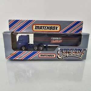 Matchbox Convoy Crookes Healthcare DAF Semi Truck Freighter Hauler Diecast 1983 - Picture 1 of 11