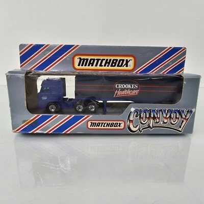 Matchbox Convoy Crookes Healthcare DAF Semi Truck Freighter Hauler Diecast 1983 - Image 1 of 4