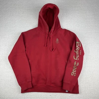 Olympics  HBC 2008 Beijing Olympics Hoodie Women's Sz M Made in Canada (Read) Foto 1 de 4