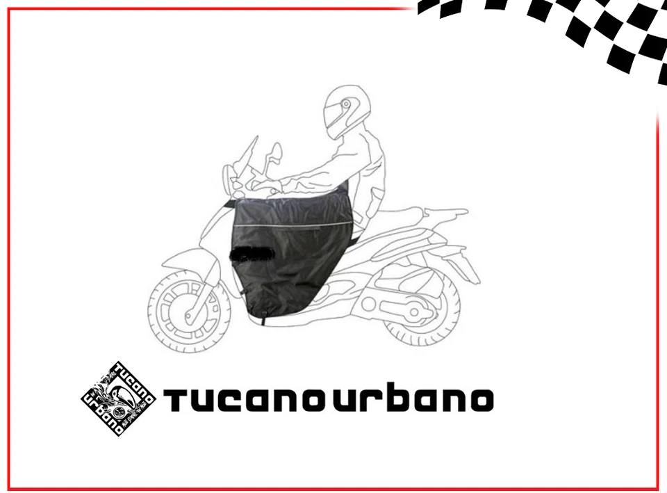 Legwarmer Tucano Urbano R081-X Spezifisch Für piaggio beverly 125ie-300ie-350 - Bild 1 von 1